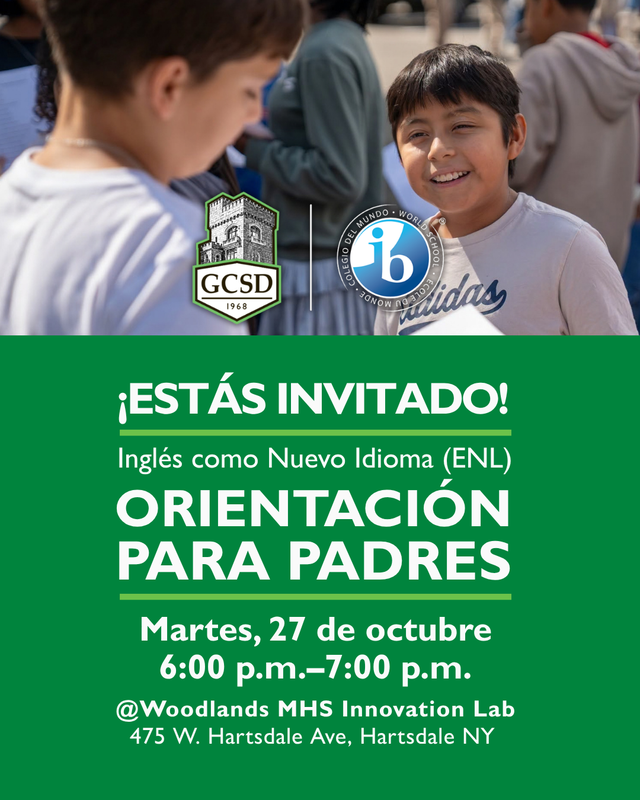 2026 ENL Parent Orientation Social Post SPANISH