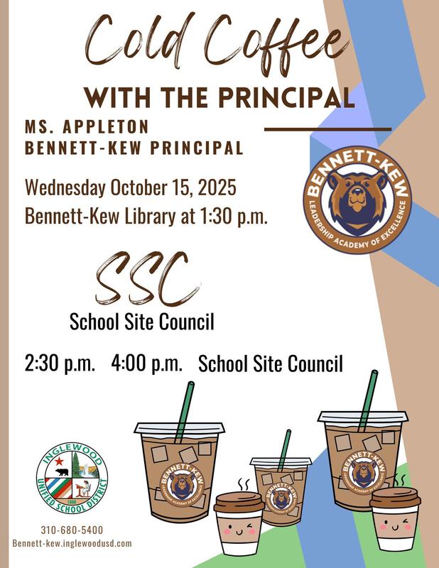 “Coffee with the Principal” (“Cafecito con la Directora”)