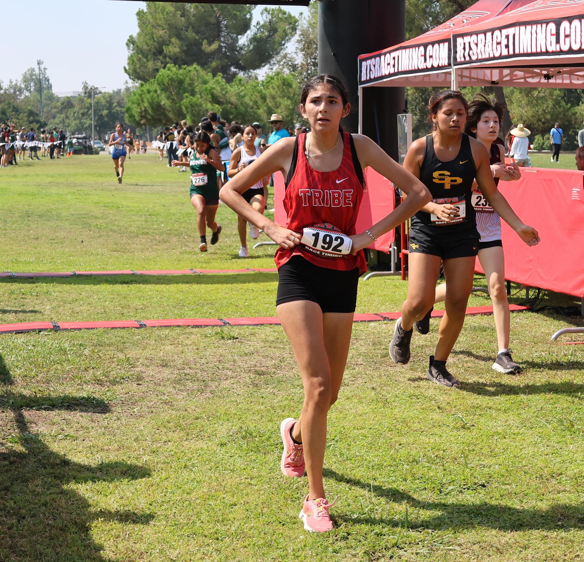 cross country runners in action at woodward park