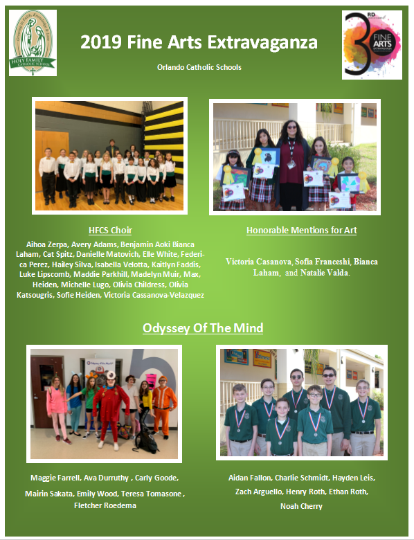 2019 Fine Arts Extravaganza Featured Photo