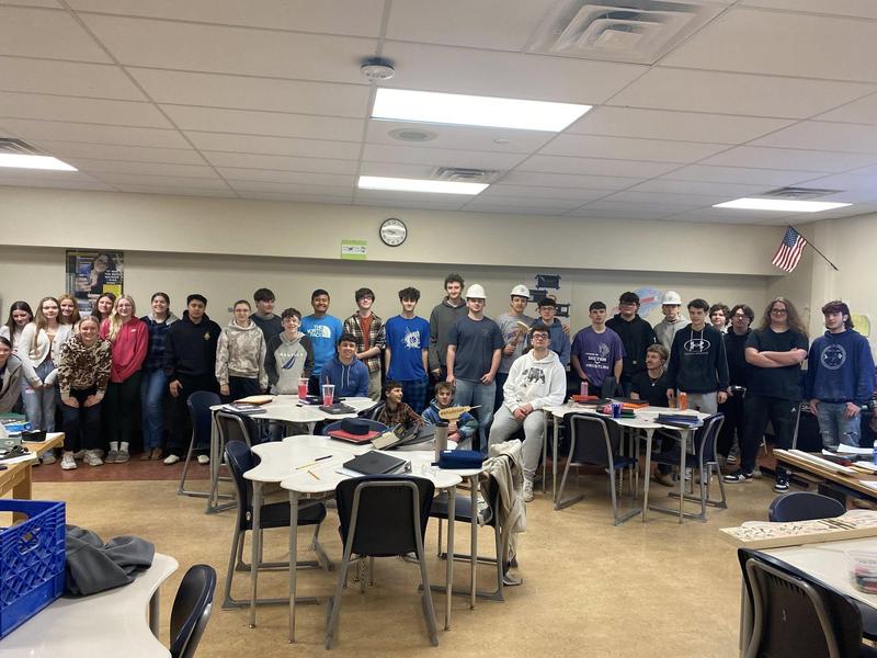 Penn Yan FFA Students Build Beds for Local Children During FFA Week Featured Photo