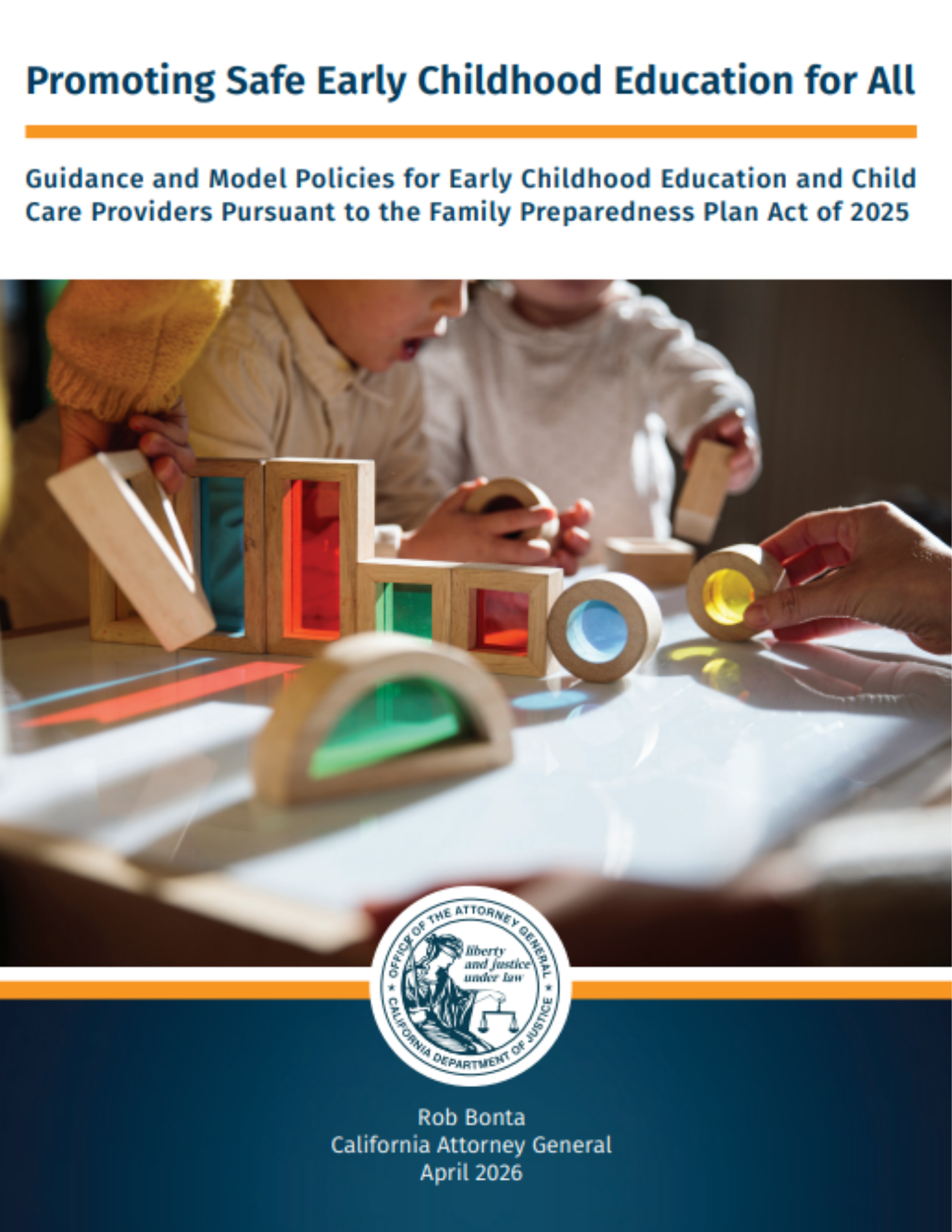 Toolkit for child care providers