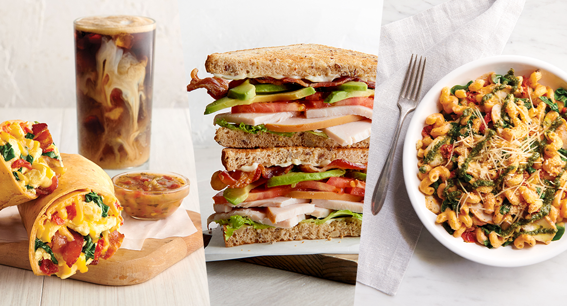 Corner Bakery offerings
