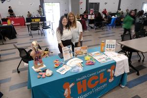 Western University with Dr. Perlman at College & Career Fair 9.18.25