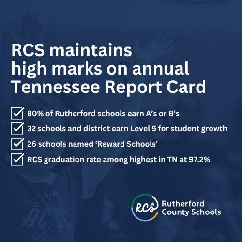 Rutherford scores high on Tennessee Report Card