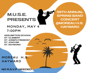 Join Us for the 39th Annual Spring Band Concert!