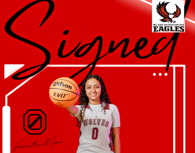 Samantha Moore has committed to Mount San Jacinto College