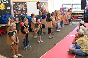 Walking the alphabet runway
