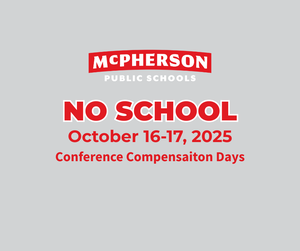 No School - Thursday, October 16 and Friday, October 17, 2025