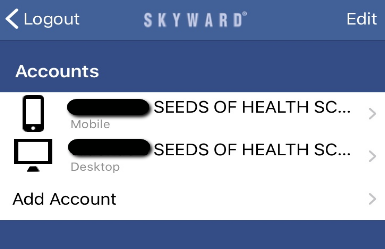 Mobile account
