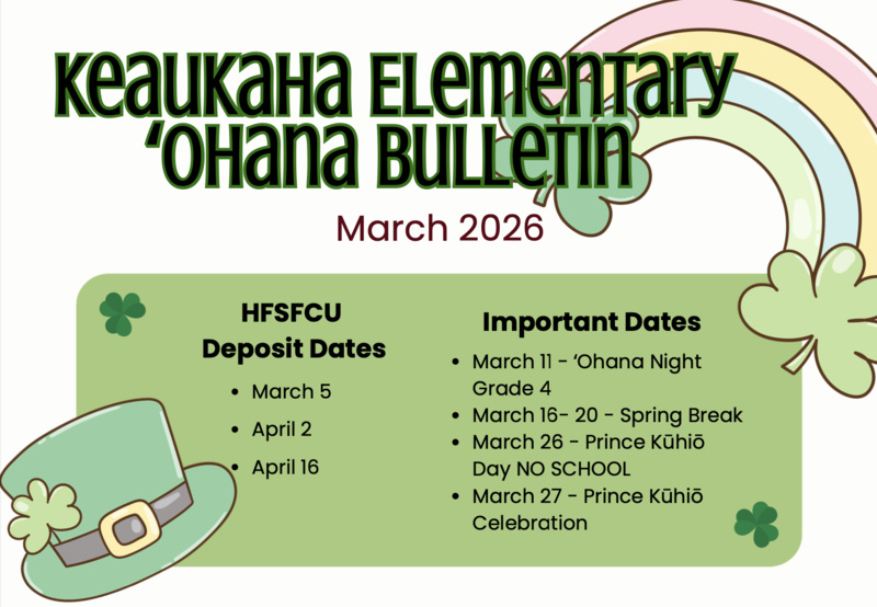 March 'Ohana Bulletin