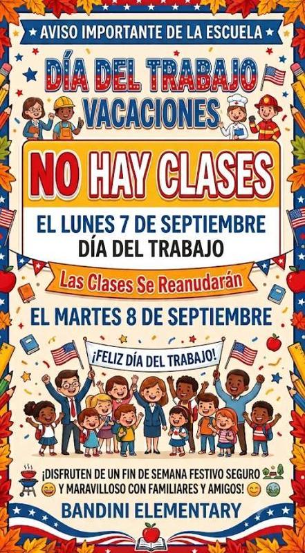 Labor Day Holiday flyer