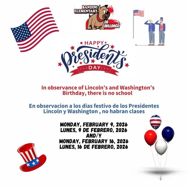 President's Holiday Flier Reminder