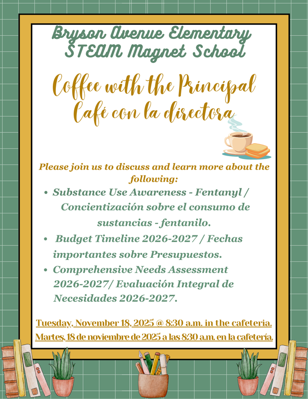 Coffee with the Principal