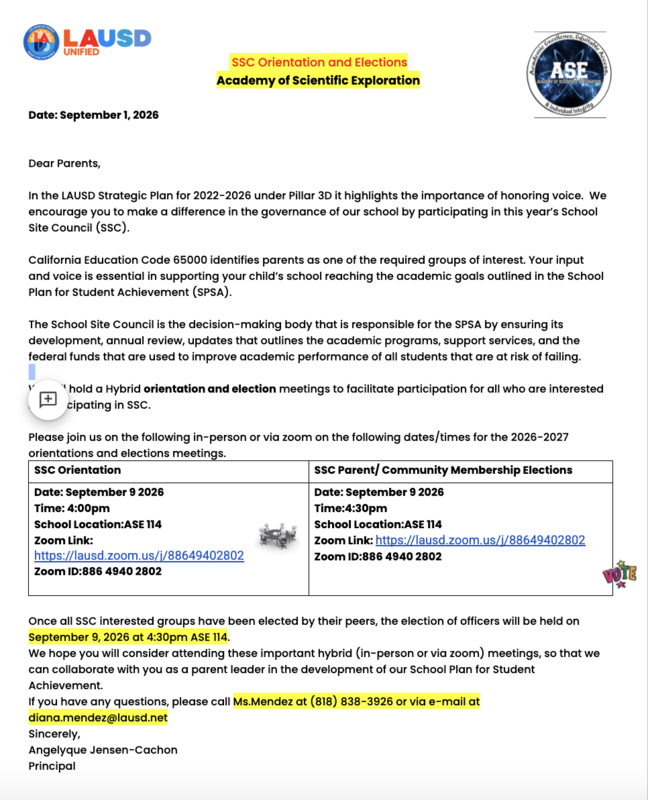 Informational Flyer- invitation