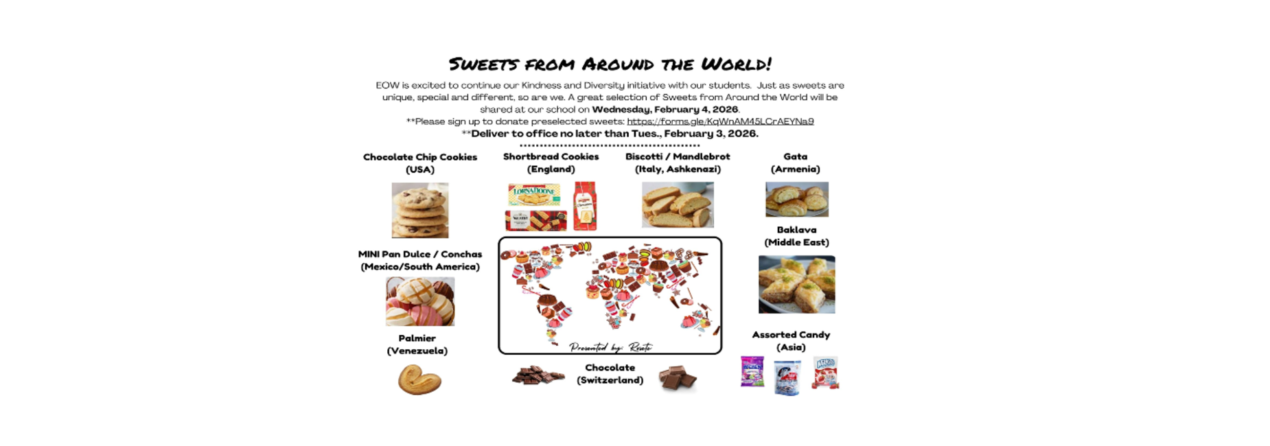 Sweets from Around the World
