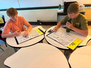students going back to the basics