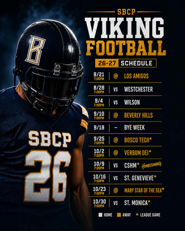 Fall Sports are back at SBCP! Featured Photo