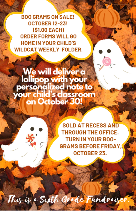 Boo Grams on Sale October 12-23