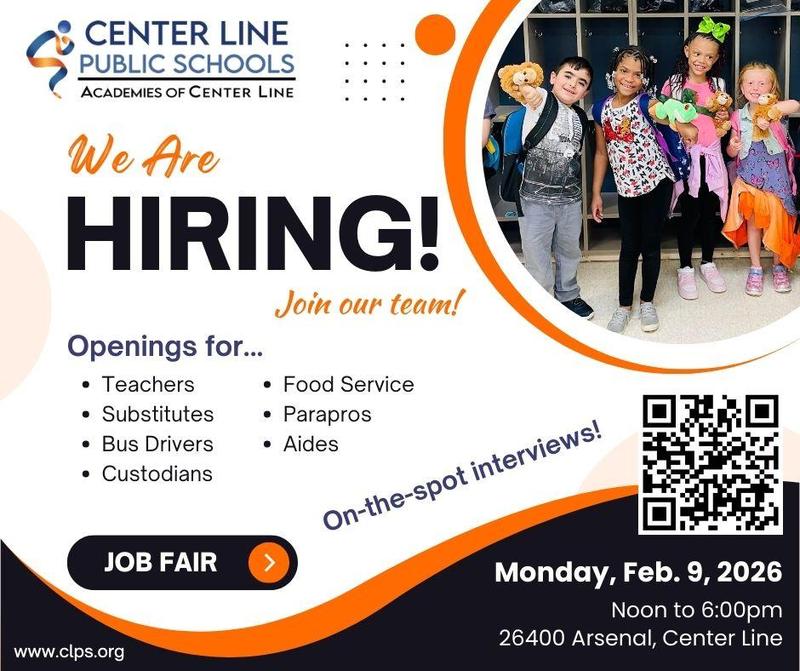job fair February 9, 2026 from 12-6pm