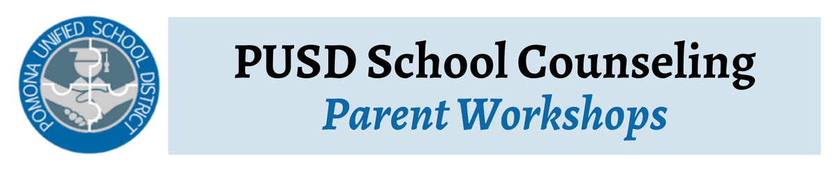 Parent workshops PUSD