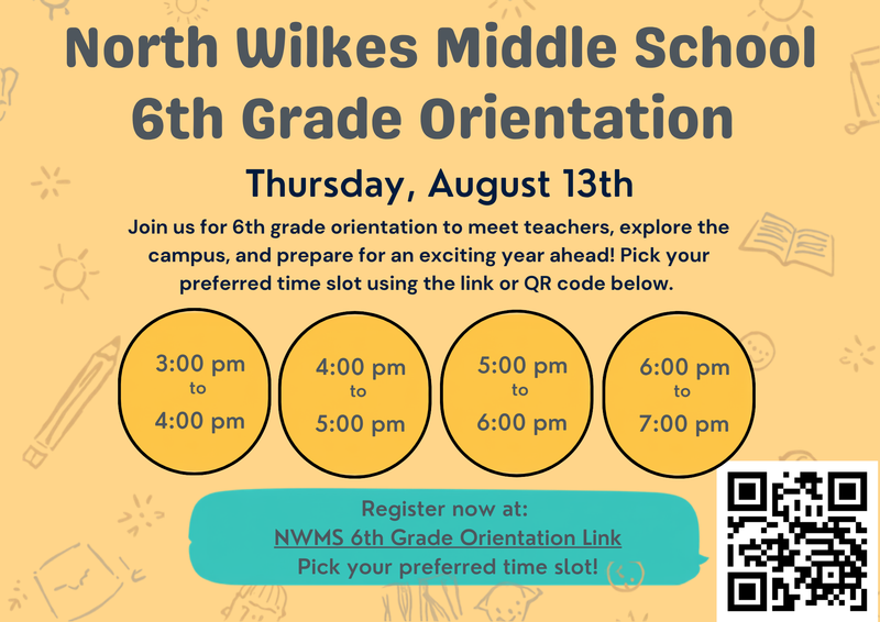 6th Grade Orientation