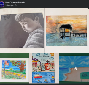Congratulations to our City of Pass Christian Pass Youth Celebration Art Contest Winners!