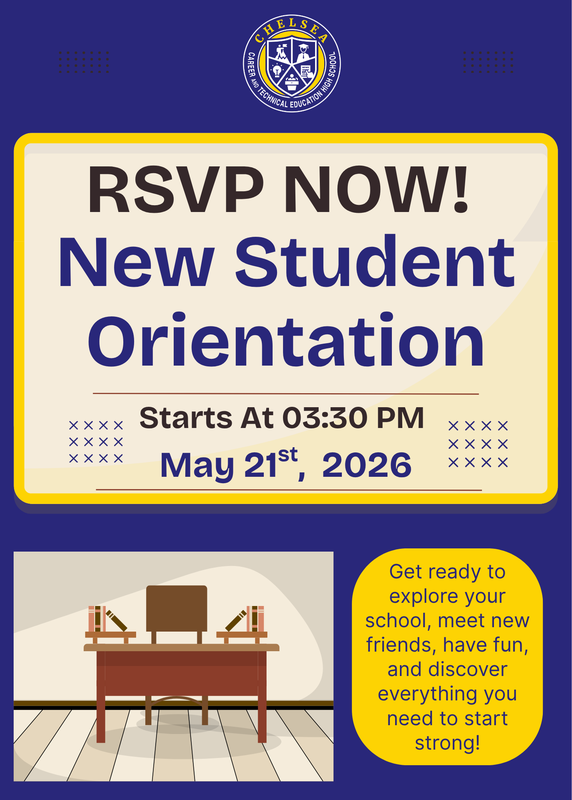RSVP Flyer for new student Orientation