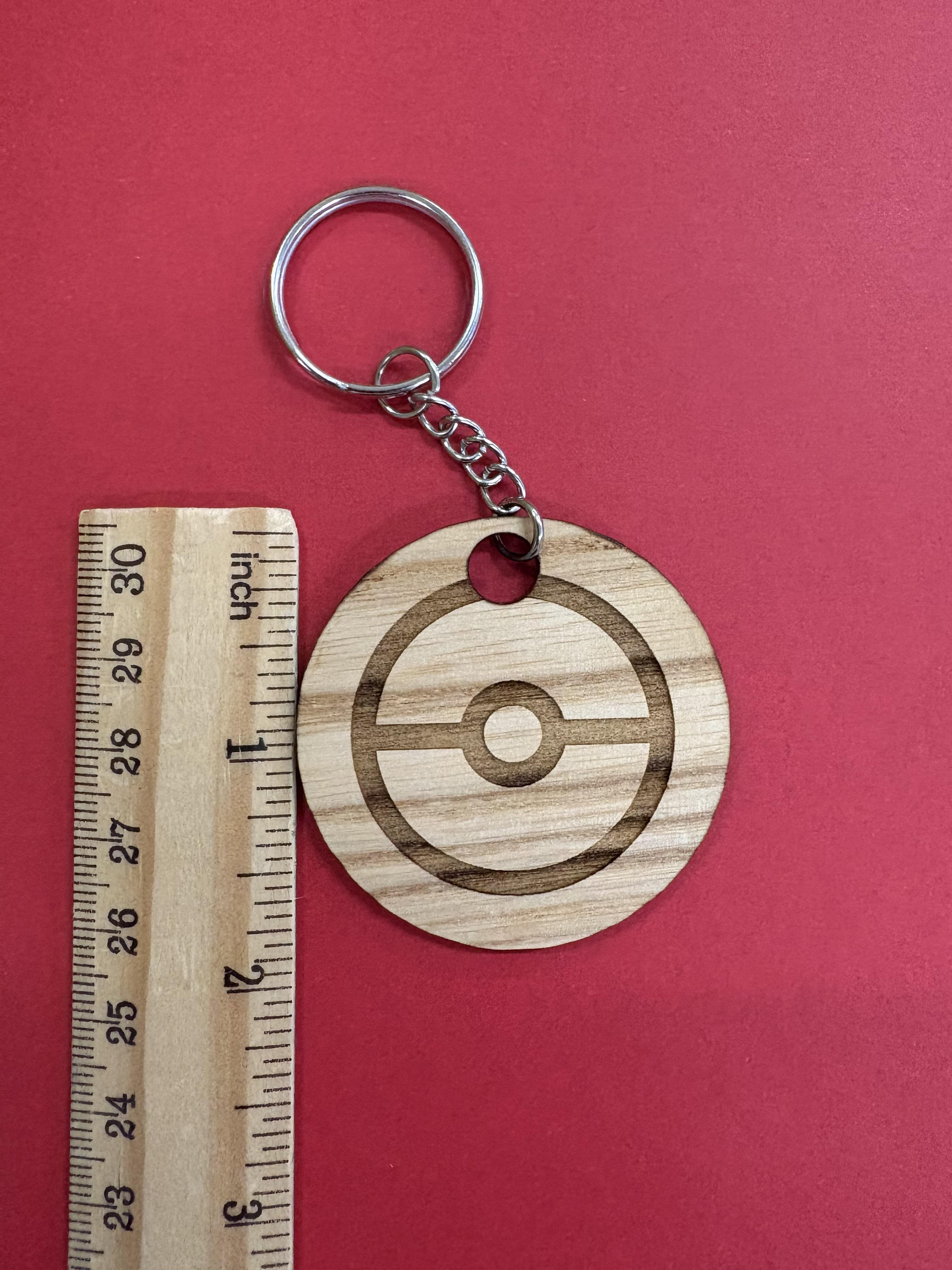 Pokemon Ball Keychain