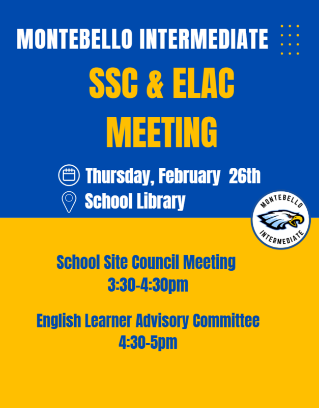 SSC ELAC meeting