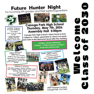 Welcome Future Hunter Families to our event