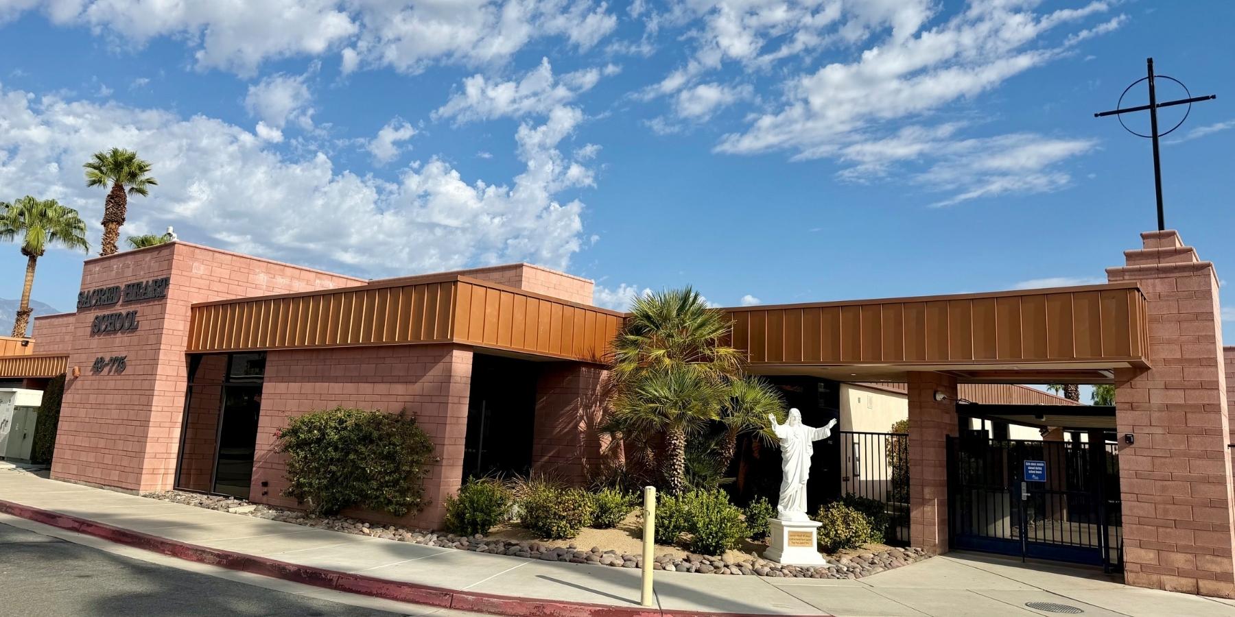 Front of School
