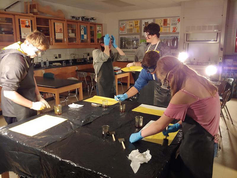 Science and Art combined project