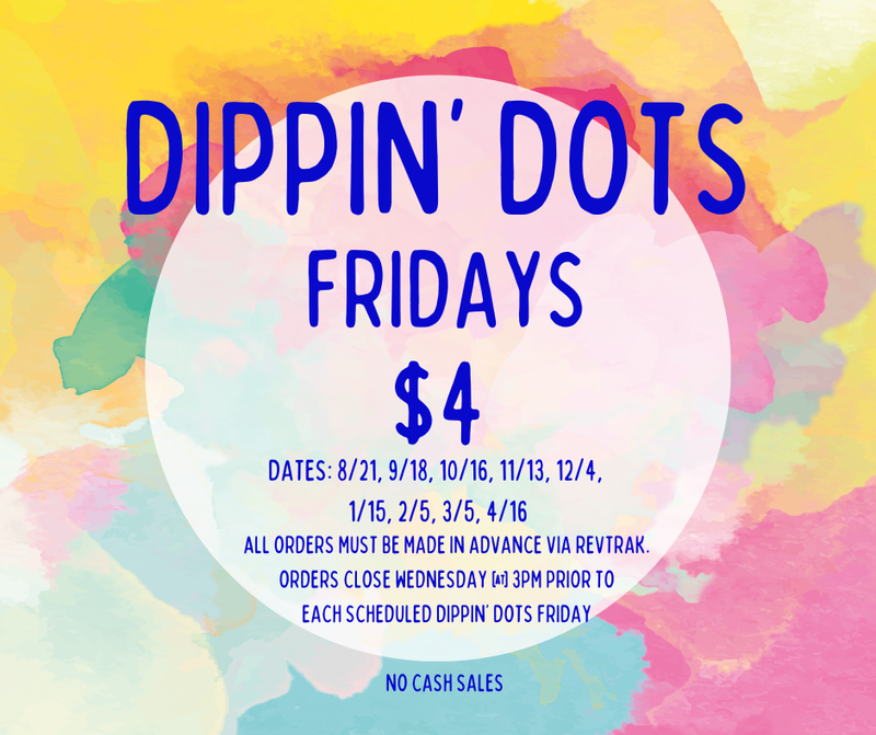 Dippin' Dot Fridays