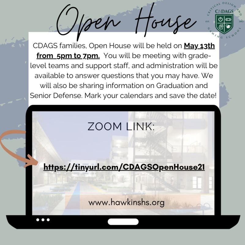 C:\DAGS Open House on Thursday, May 13th Featured Photo
