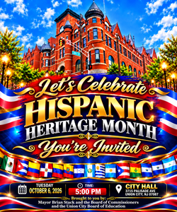 Hispanic Heritage Month Celebration Flyer