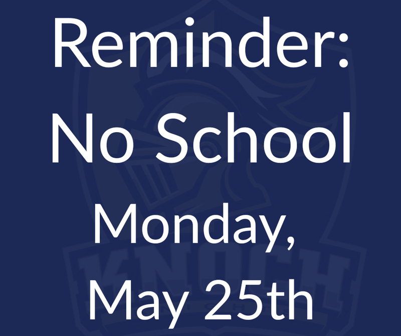 flyer saying no school