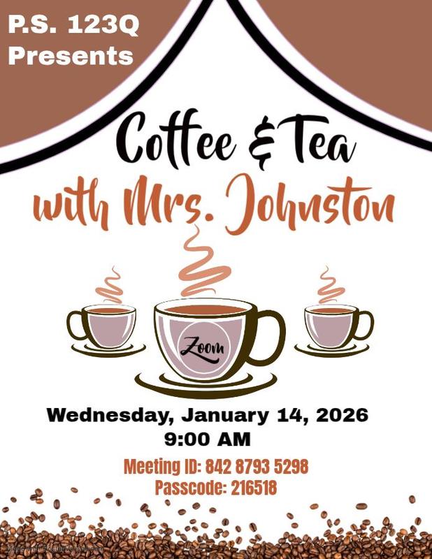 Coffee and Tea with Mrs. Johnston