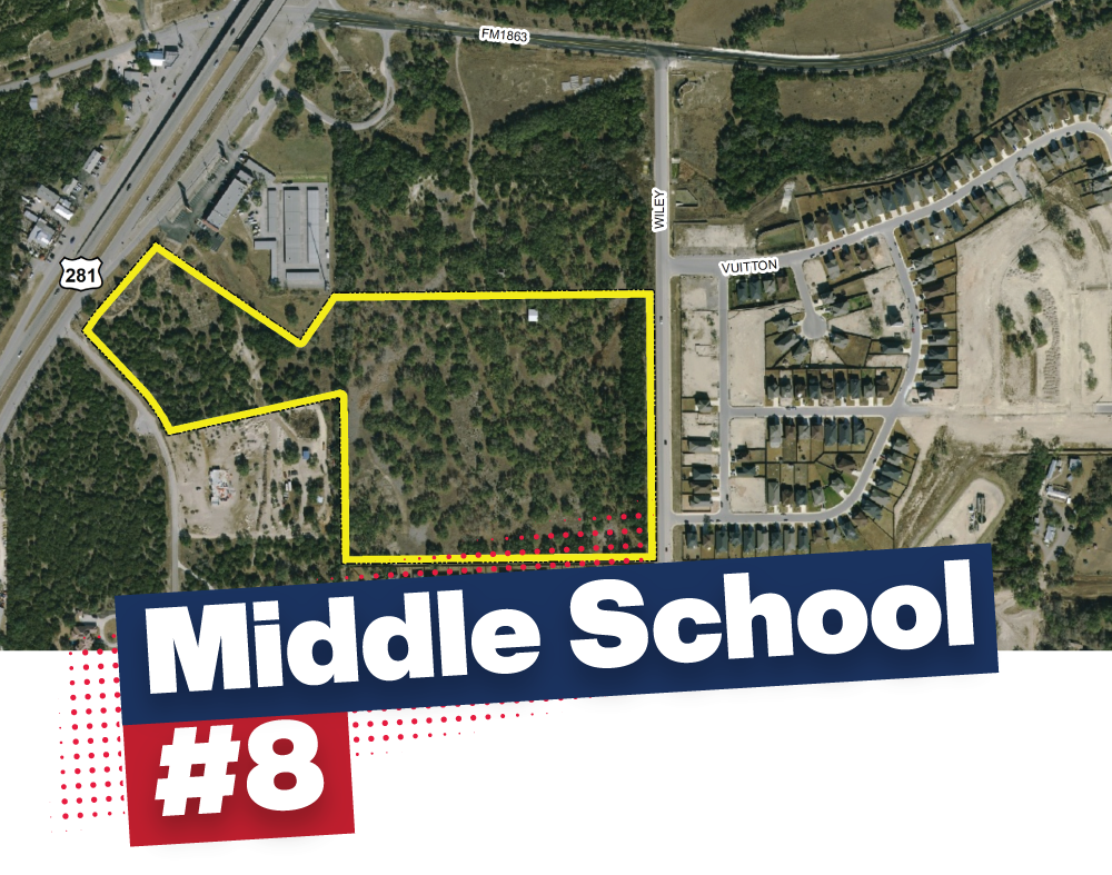 Pieper Ranch Middle School Bond at Work Comal Independent School