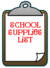 2018-19 School Supply Lists Featured Photo