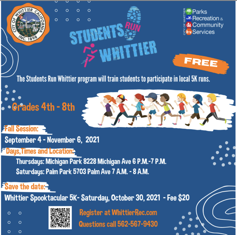 English Students Run Whittier Flyer
