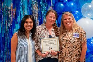 Bennett Elementary Teacher Honored at Mrs. Baird’s Teacher on the Rise Recipient
