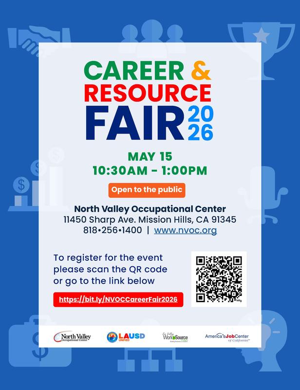 2026 NVOC Career & Resource Fair Flyer