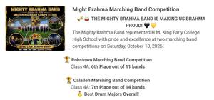 Band results