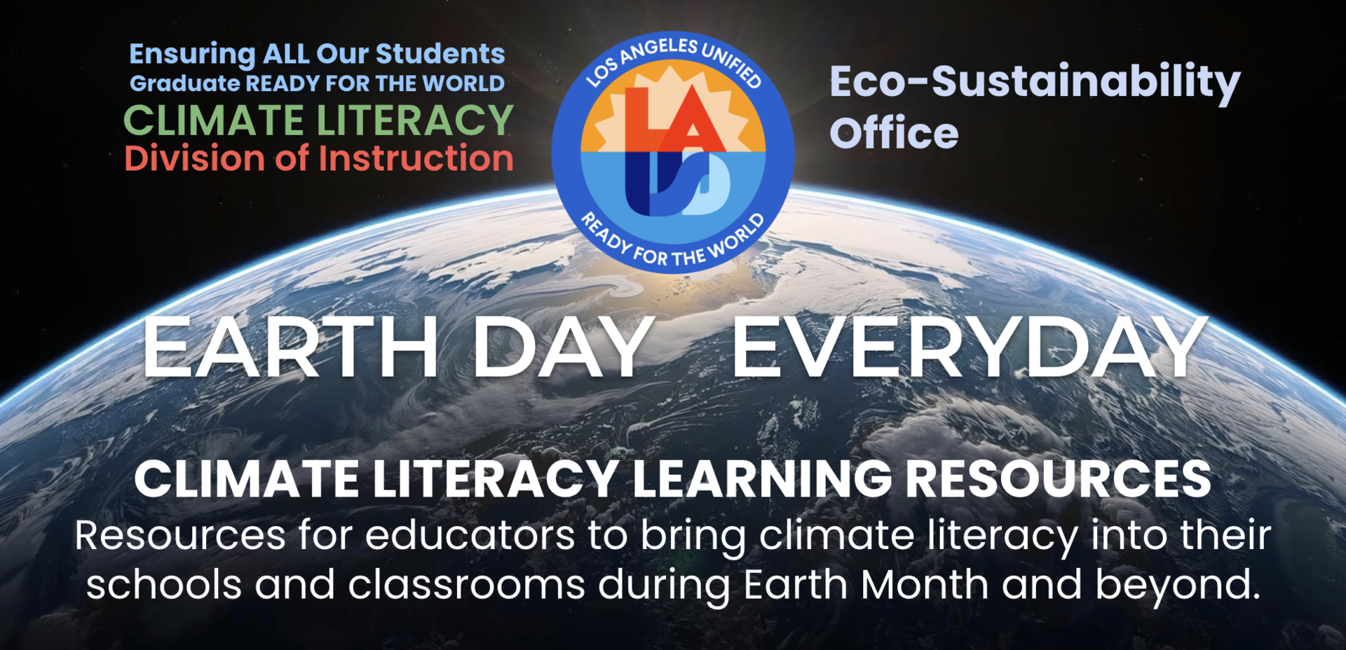 Earth Month Resources