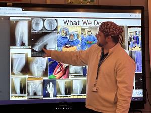 Dr. Ty McGee Returns Home to Inspire Future Healthcare Professionals