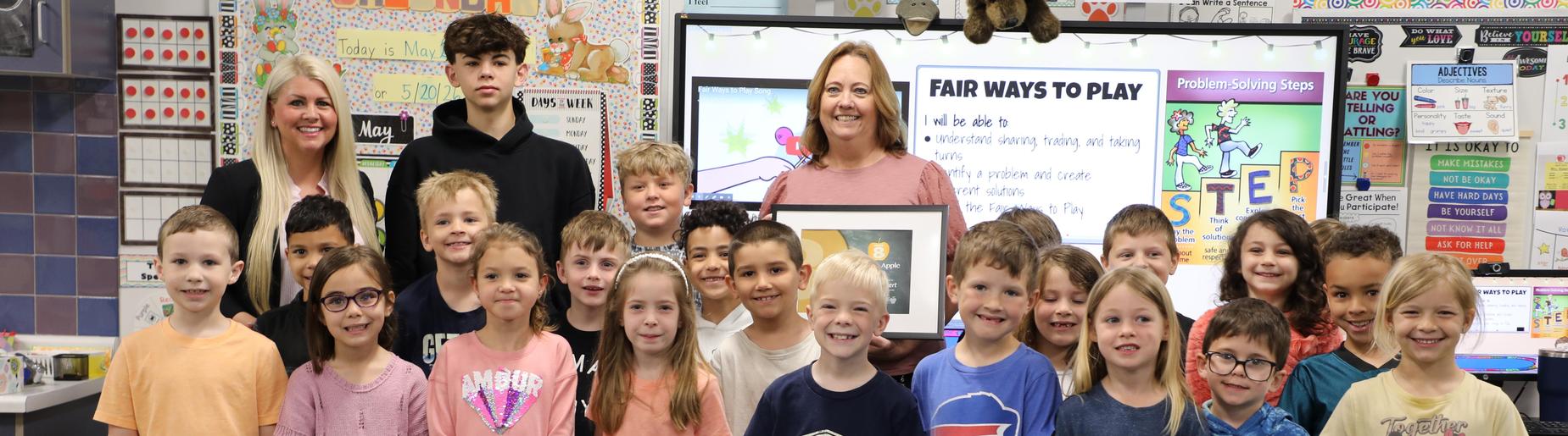 Golden Apple Award Winner - Mrs. Bickert
