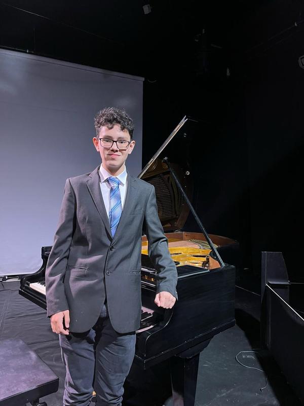 Herausragender Klavierspieler