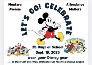 25th day of school