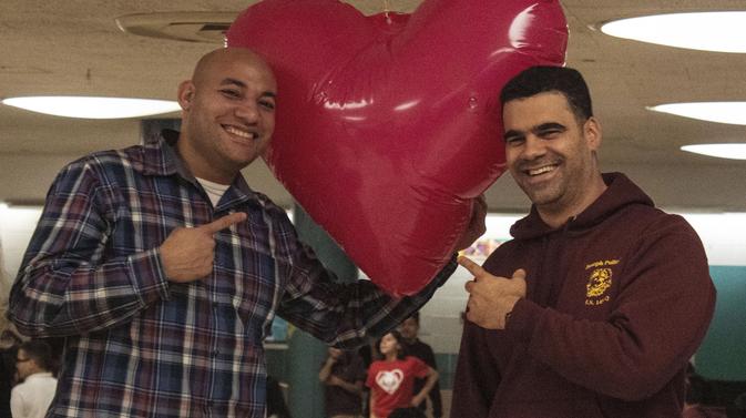 Throwback to when Mr. Jorge and Mr. Mateo having a great time at the school dance.